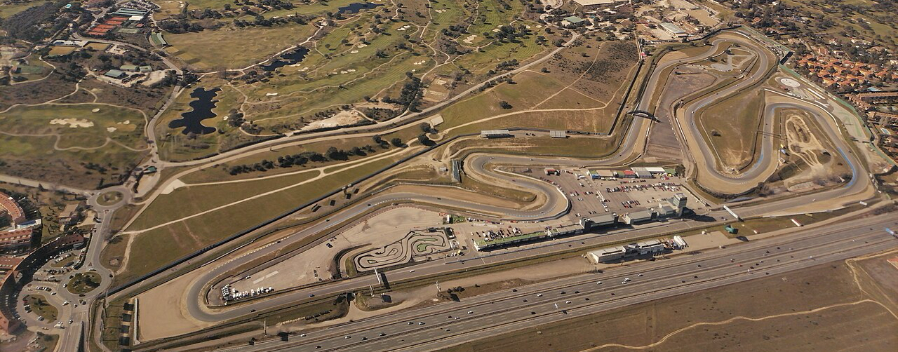 Circuito de Madrid Jarama — aerial view of the circuit