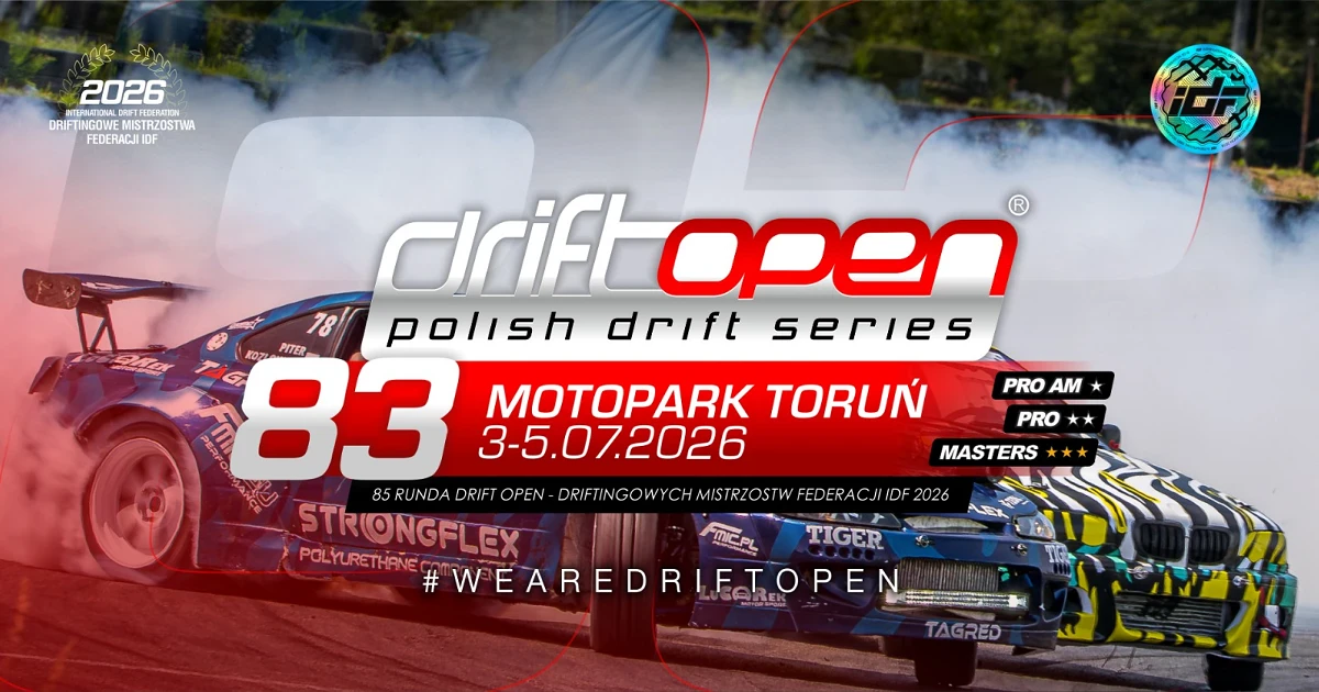 83 Runda Mistrzostw IDF Drift Open - Motopark Toruń