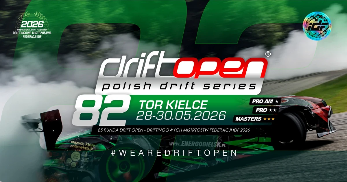 82 Runda Mistrzostw IDF Drift Open - Tor Kielce