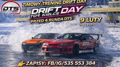 Zimowy trening Drift Day Tor Kielce - 9 luty!