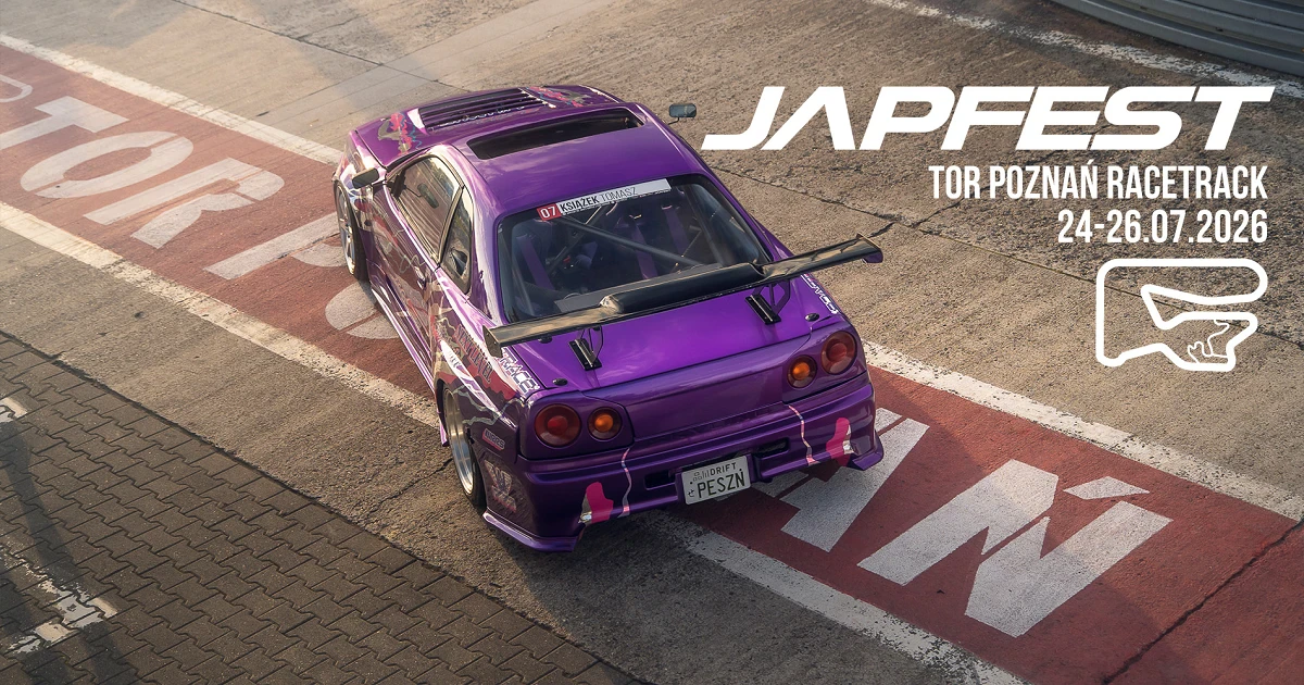JAPFEST 2026 TOR POZNAŃ - 13th International Edition - The Ultimate Japanese Cars Gathering