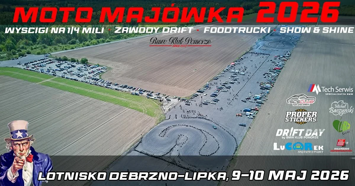MOTO MAJÓWKA 2026 - LOTNISKO DEBRZNO LIPKA