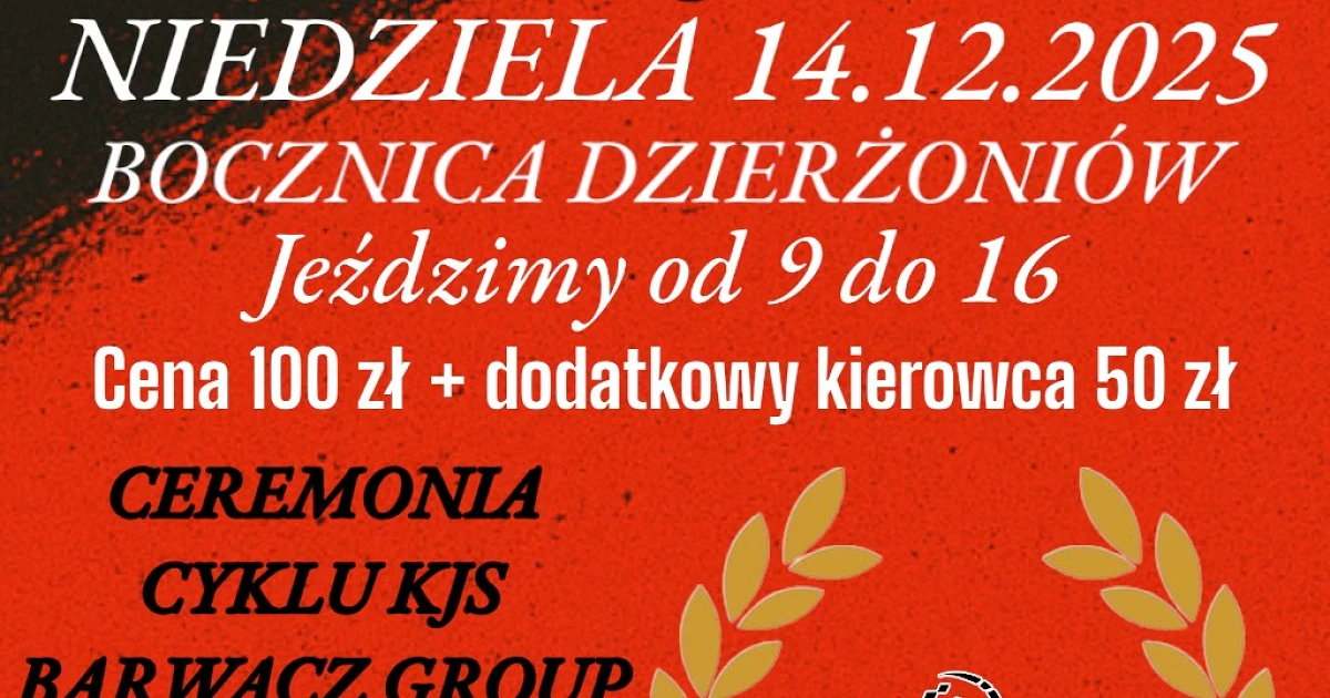 Trening DRIFT/KJS oraz dekoracja cyklu KJS BARWACZ GROUP 2025