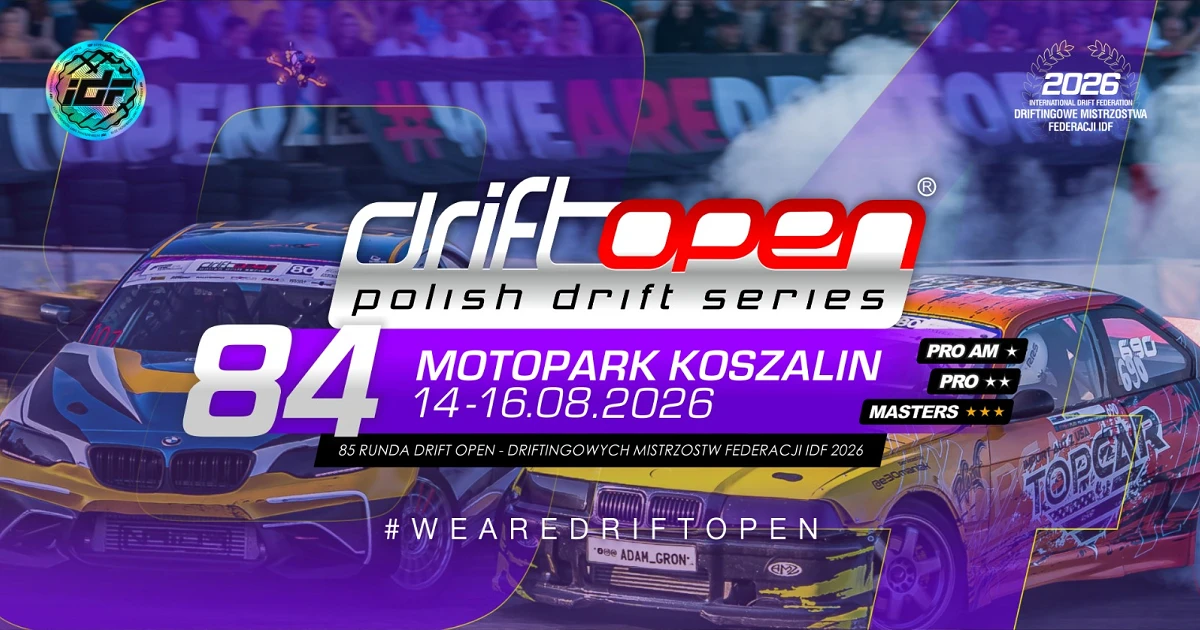 84 Runda Mistrzostw IDF Drift Open - Motopark Koszalin